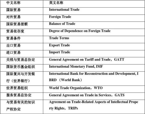 国际贸易英文术语的中英对照分析与数字化转型的推动研究