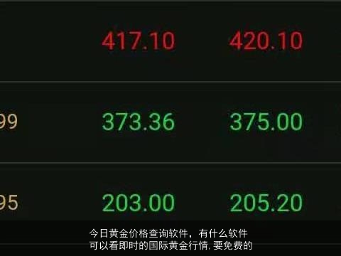 黄金价格查询软件应用分析与数字化转型，数据整合与技术驱动的力量