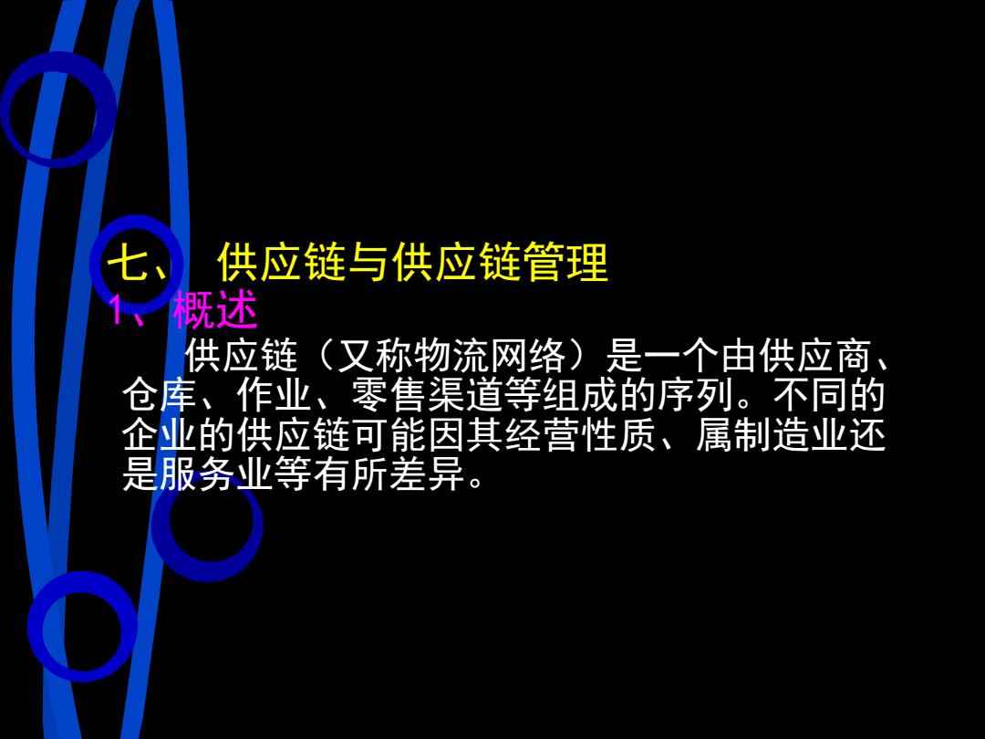 国际商务中的供应链术语解析