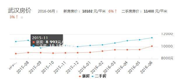 近十年武汉房价走势图揭秘，深度分析与发展趋势预测