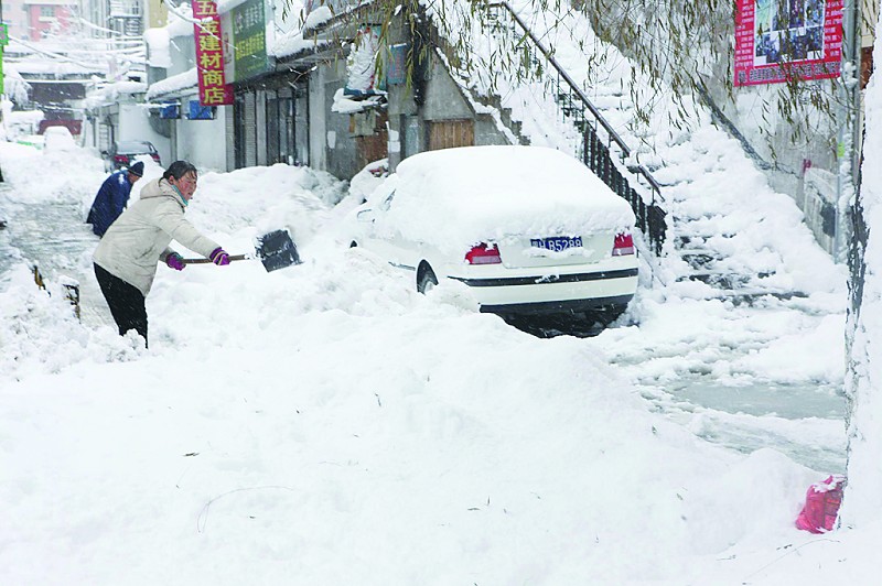 数据整合技术应对极端气候事件，黑龙江鹤岗降雪破纪录分析