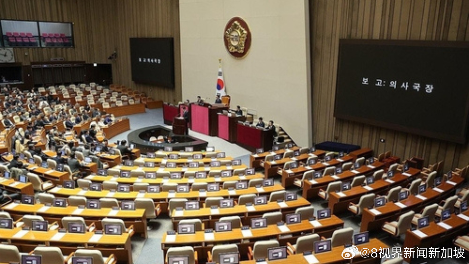 韩国总统弹劾案今日拟表决