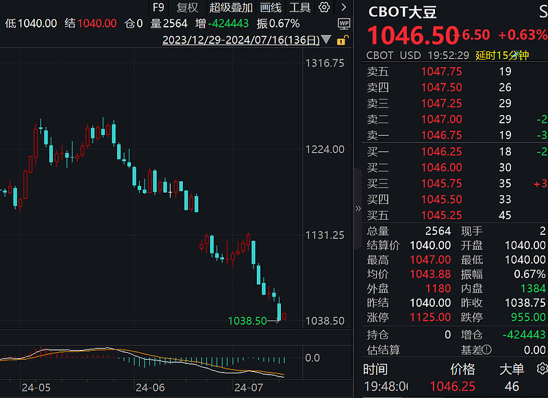 芝加哥CBOT黄豆行情深度解析