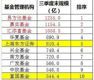 中国最大基金公司规模排名深度解析，揭示基金公司规模排名内幕